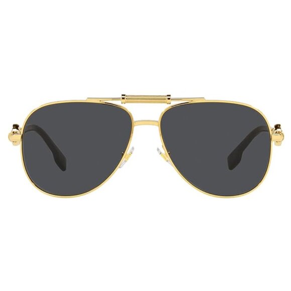 NEW VERSACE VE2236 1002/87 AVIATOR SUNGLASSES VE2236 100287